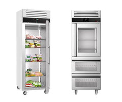 Kjøleskap - 1 glassdør
