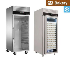 Bakeri - Kjøleskap/frysere av glass