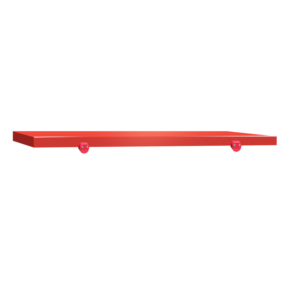 Skjærebrett for kjøttbehandlingsbord - 140 x 60 cm - rødt