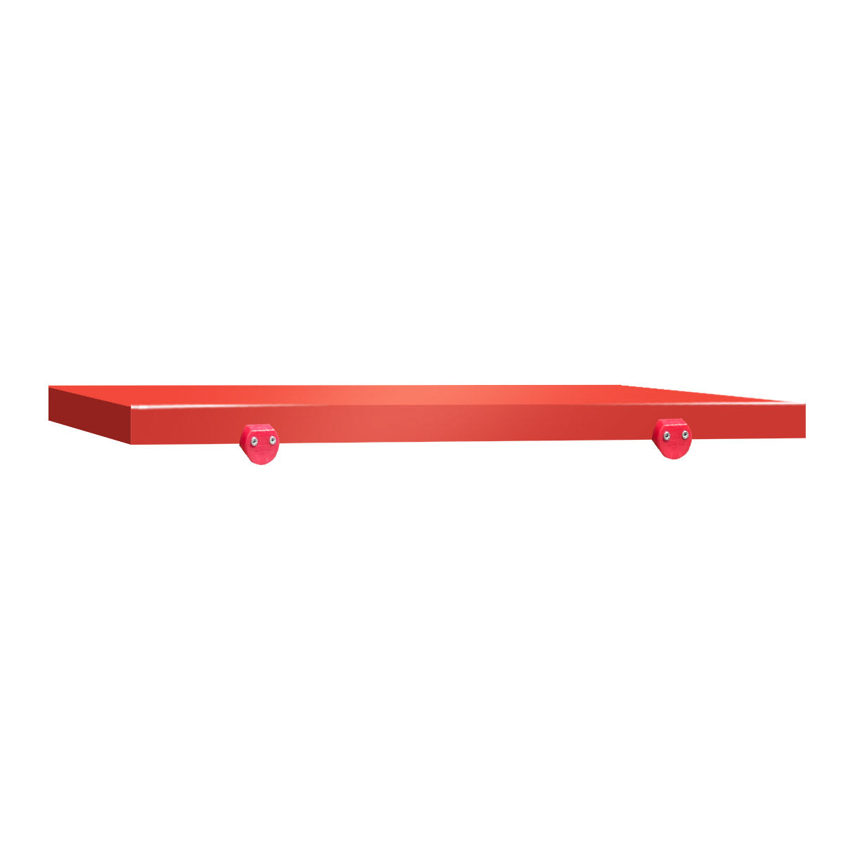 Skjærebrett for kjøttbehandlingsbord - 60 x 60 cm - rødt