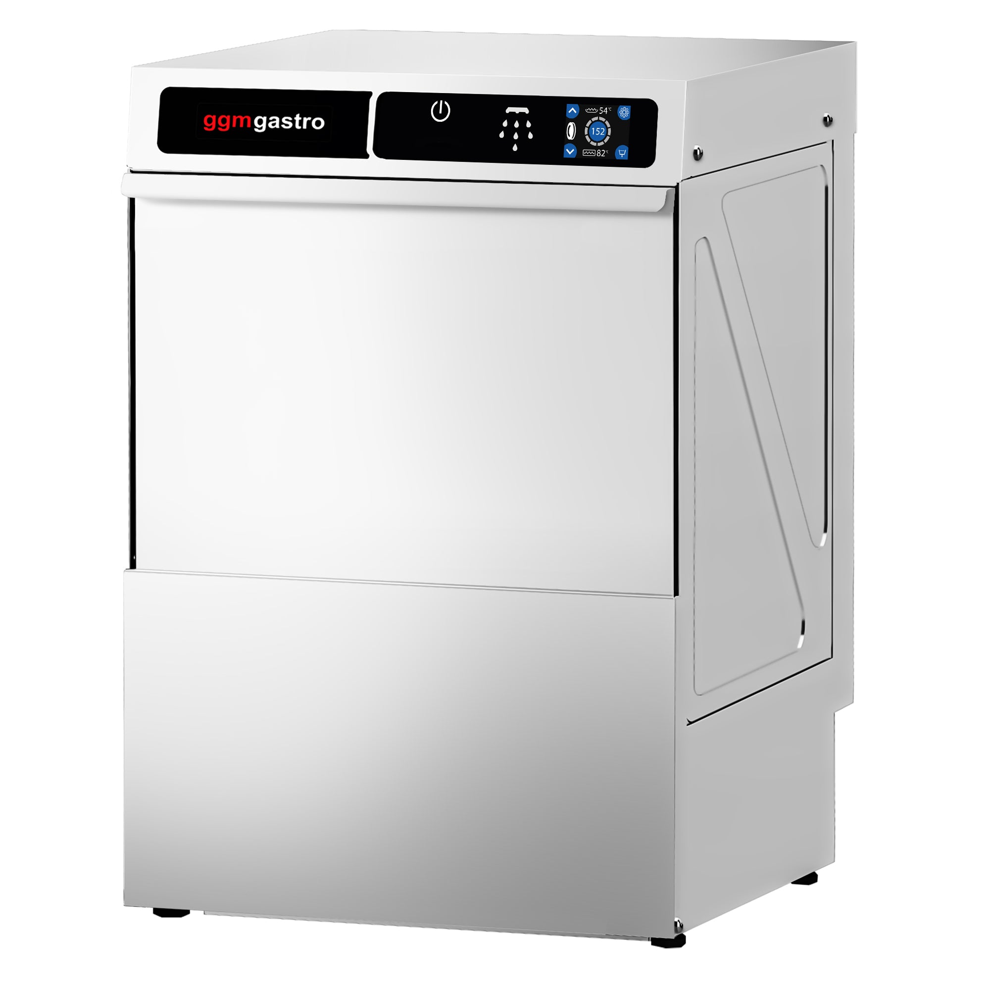 Glassvaskemaskin 3,30 kW - Med lutpumpe og automatisk tilførsel av vaskemiddel og skyllemiddel