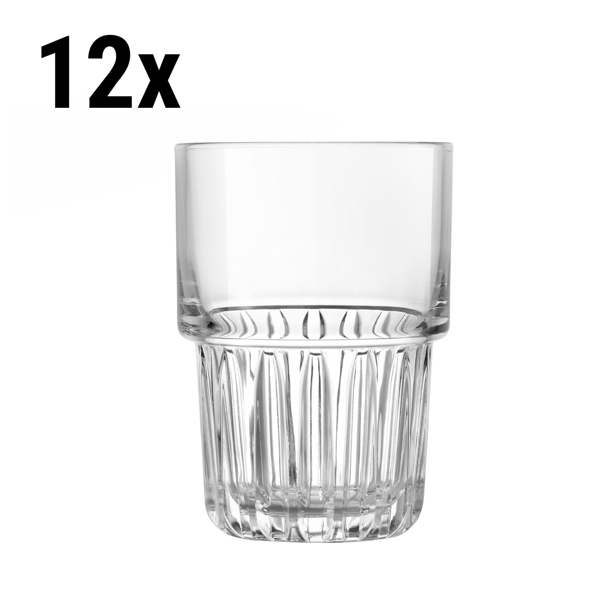 (12 stk) TOKIO - Long drink glass - 41,4 cl - Gjennomsiktig