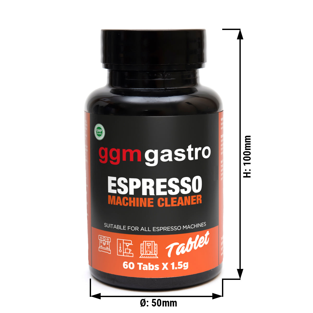 Rensettabletter Kaffe Espresso Maskin
