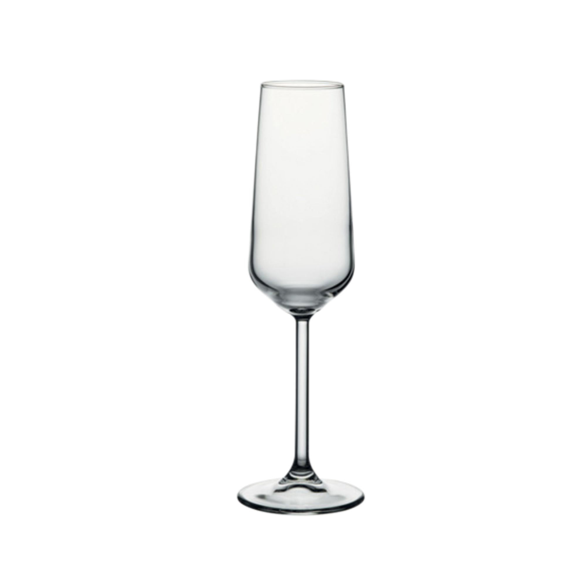 (6 stk) Champagneglass - ALLEGRA - 195 ml - Gjennomsiktig