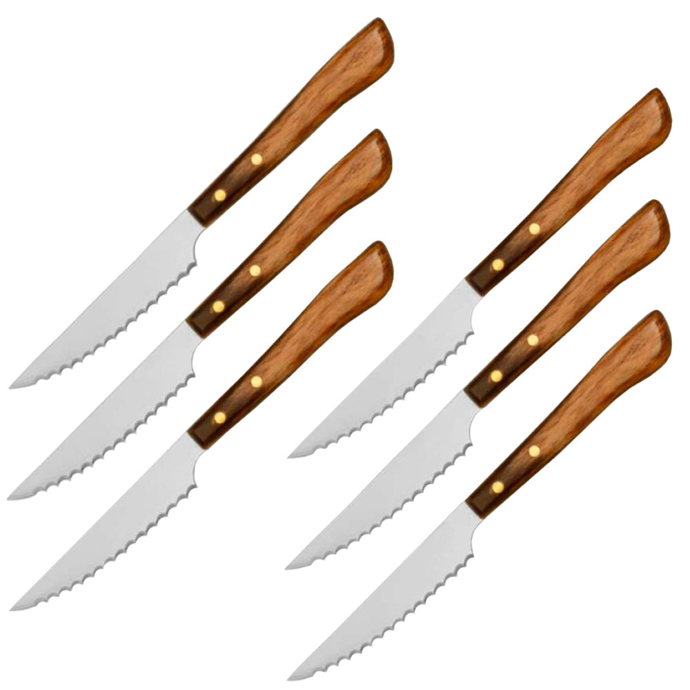 Biff kniver-sett - 6 deler