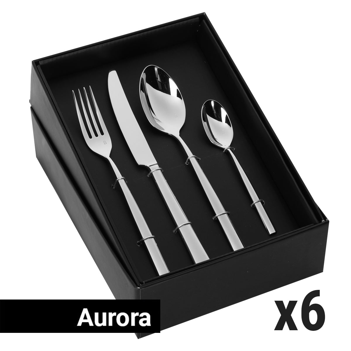 Bestikksett Aurora - 24 deler - For 6 personer