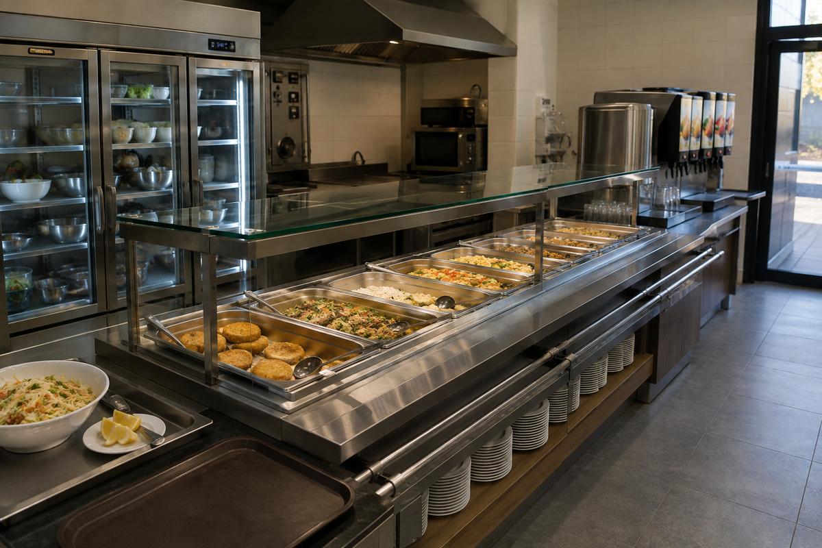 Hvilket utstyr trenger en selvbetjeningsrestaurant? | GGM Gastro