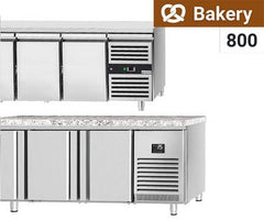 Kjøle- og frysebord for bakerier
