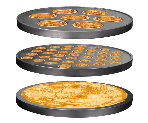 Tallerkener til crêpes-apparater