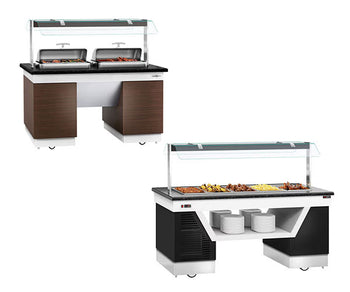 Buffetdisker og -vogner