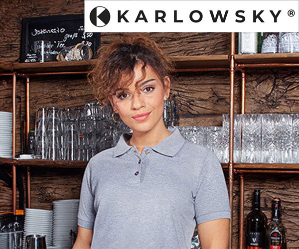 KARLOWSKY | Poloshirt-lys grå