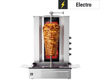 Elektriske kebabgriller - motor under