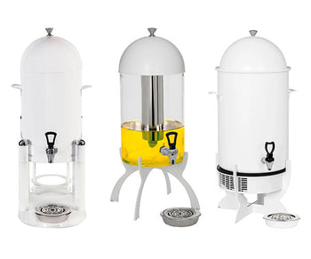 Juice-, melk- og kakaodispenser