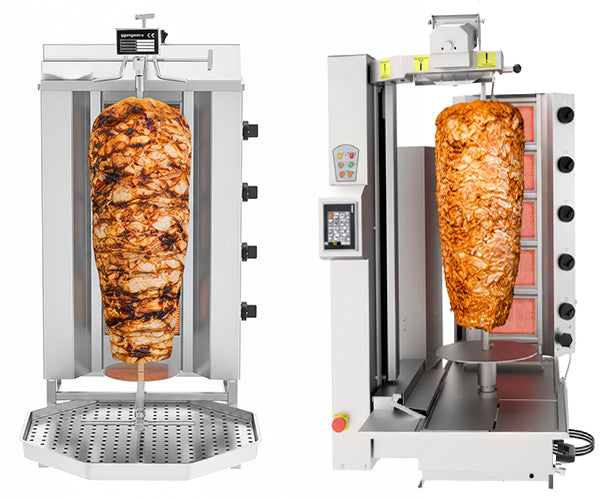 Gyros-/ kebabgrill GAS + EL