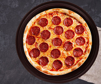 Pizzatallerken av polyetylen