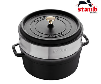 Kokotte med dampinnsats