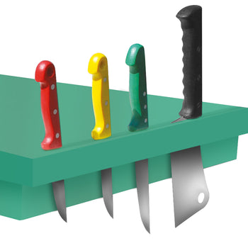 Knivholder for feste av skjæreplate