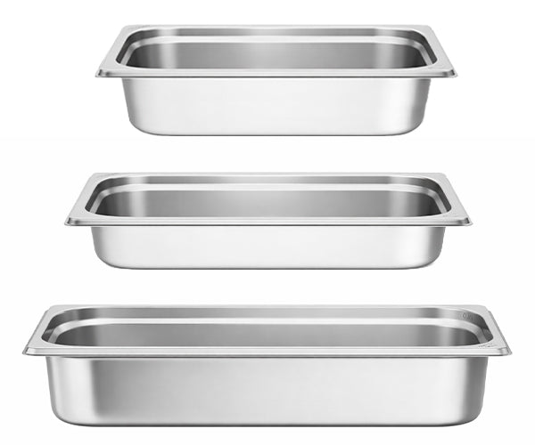 GN-beholdere - rustfritt stål