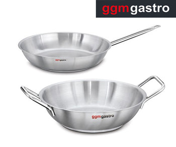 GGM Gastro | Panner i rustfritt stål