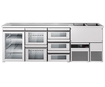 Ølbar BF glass - 2,5 m