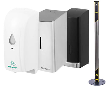 Dispenser for desinfeksjonsmiddel