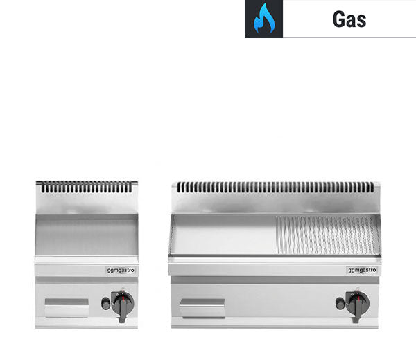 Stekeplater med gass - Bordapparater