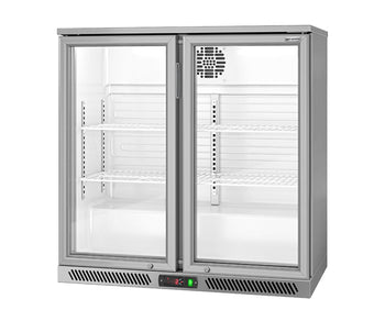 Barkjøleskap - Sølv