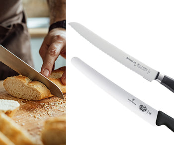 Kniv for brød og rundstykker