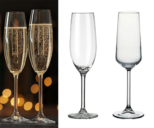 Champagne- og musserende vinglass