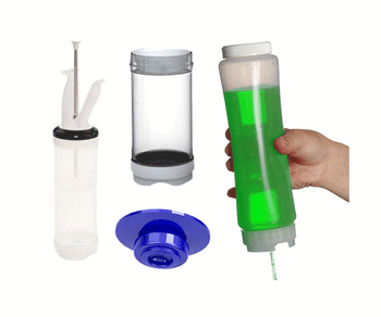 Klemmeflasker og tilbehør