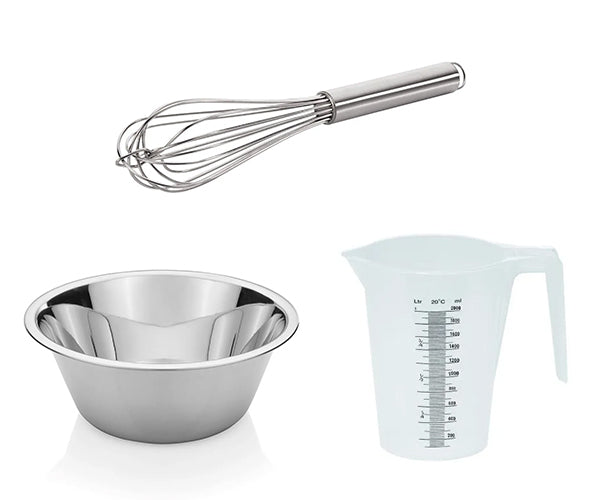 Blandeboller, målekanner og visper
