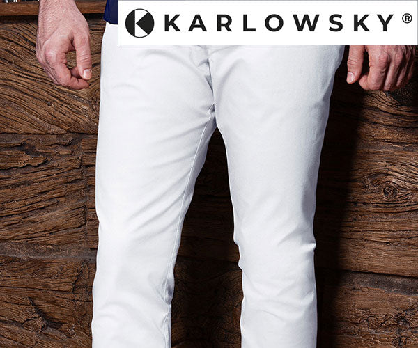 KARLOWSKY | Hvite chinos for menn
