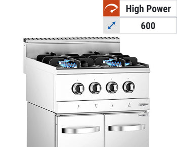 High Power gasskomfyr - GIUSEPPE - 600