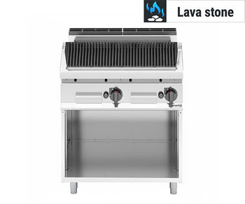 Griller i lavastein