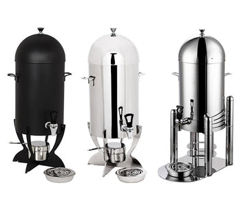 Dispenser for varme drikker