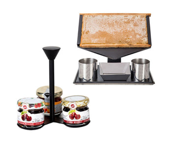 Dispenser for syltetøy og honning