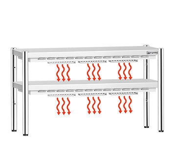 2 oppvarmede gulv (topp og bunn)