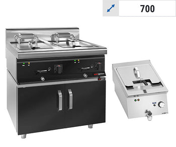Frityrgryter 700 dyp