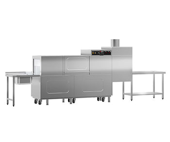 Oppvaskmaskiner med transportbånd