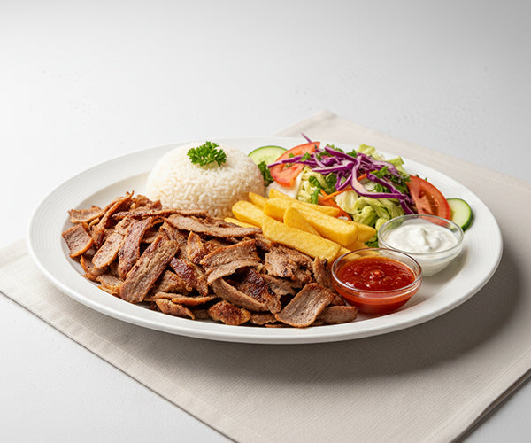 Kebab-tallerken