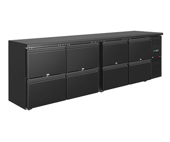 Barkjøleskap med skuffer