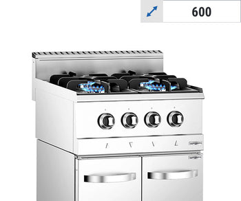 Gasskomfyr - GIUSEPPE - 600