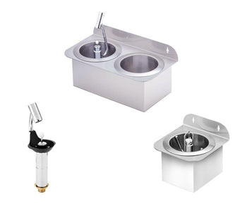 Iskrem / beholder / glassdusjer