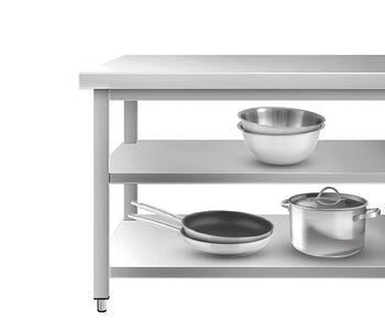 Arbeidsbord 700 under- og mellomhylle