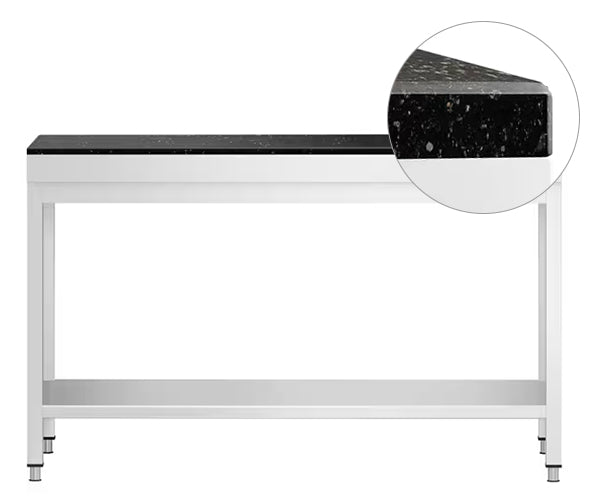 Arbeidsbord - med benkeplate i granitt