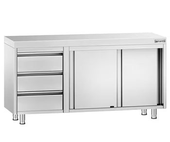 Arbeidsskap 600 med 3 skuffer