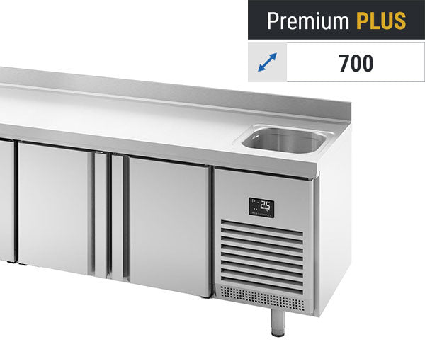 2 - 4 dører -700 dyp - Premium Plus