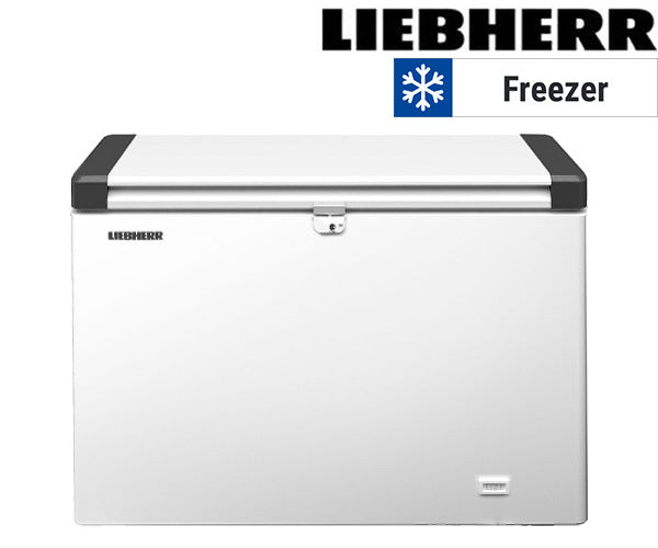 LIEBHERR Fryseboks med lokk i rustfritt stål