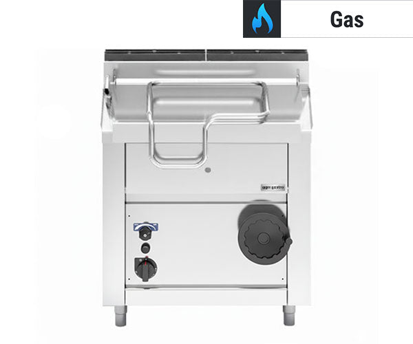 Vippbare stekepanner på gass
