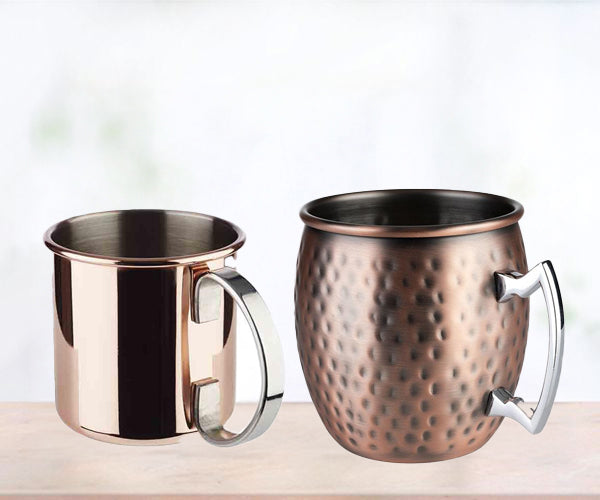 Krus i rustfritt stål - MOSCOW MULE